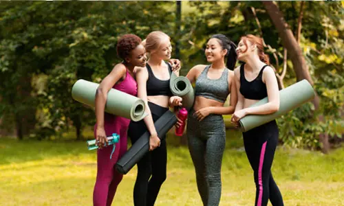 ヨガマットの表と裏はどうやって見分けるのですか？