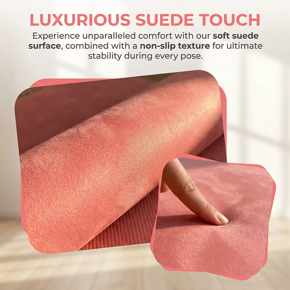Suede TPE Yoga Mat