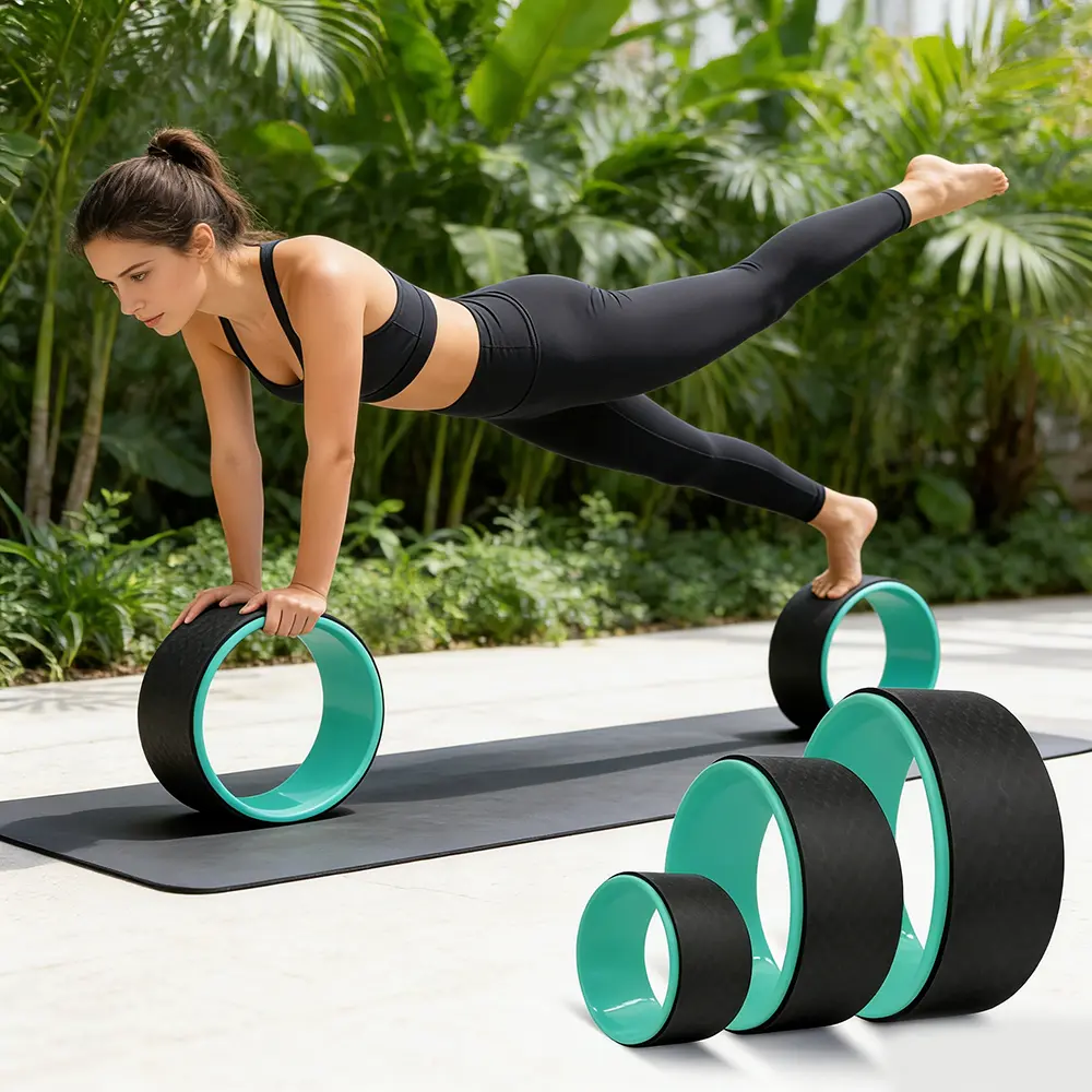 3-Pack Yoga Wheel Set